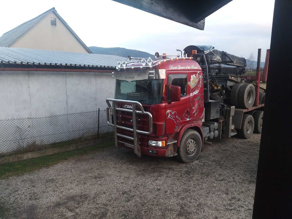 Scania do dluzycy, drewna