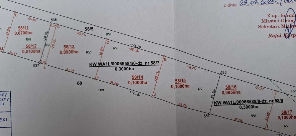 Atrakcyjne działki  1000m² w Serocku