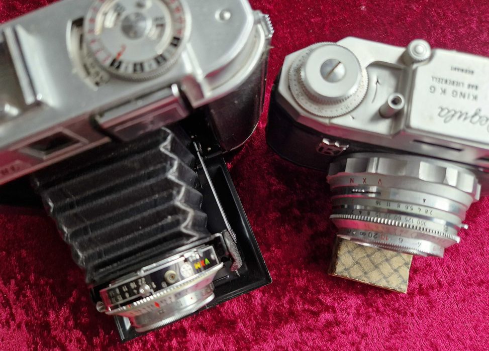 Dwie Stare Kamery Regula KING, Franka SOLIDA II Kamera