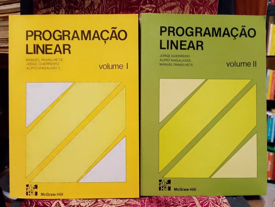 Programação Linear - Manuel Ramalhete 2 Volumes
