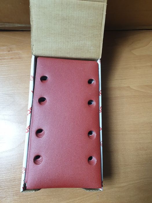 Papier ścierny Bosch Red:Wood Top P400 – 93 × 178 mm – 50 szt.
