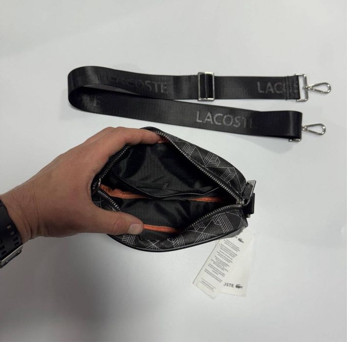 Сумка Lacoste Monogram | Месенджер Лакоста Монограм