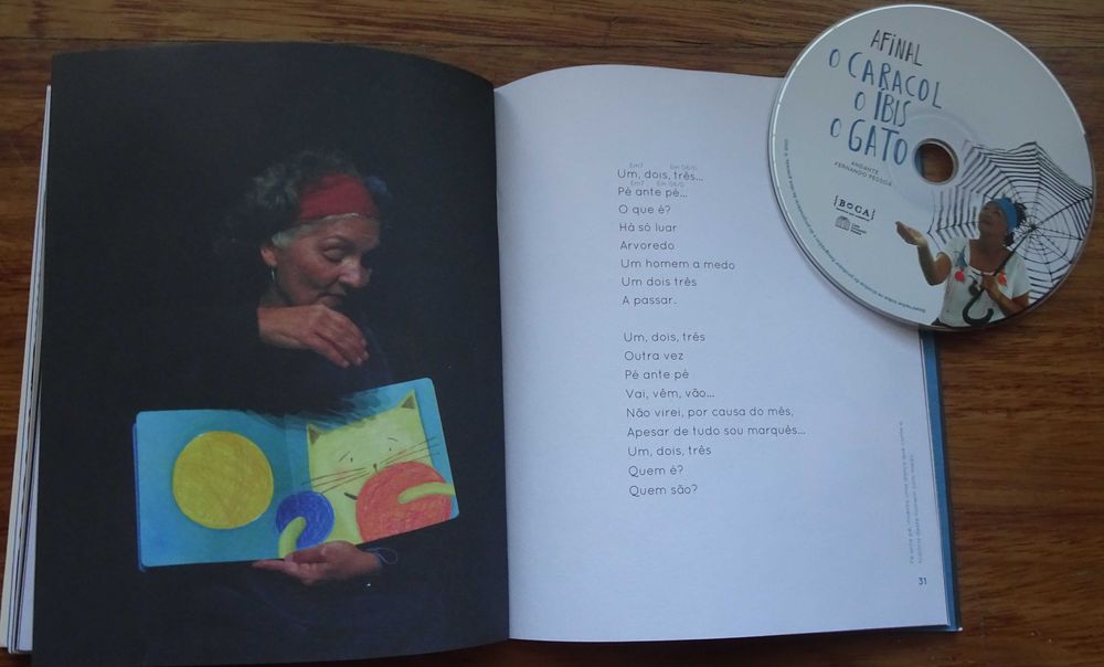 Afinal O Caracol O Íbis O Gato (Fernando Pessoa) - Inclui CD