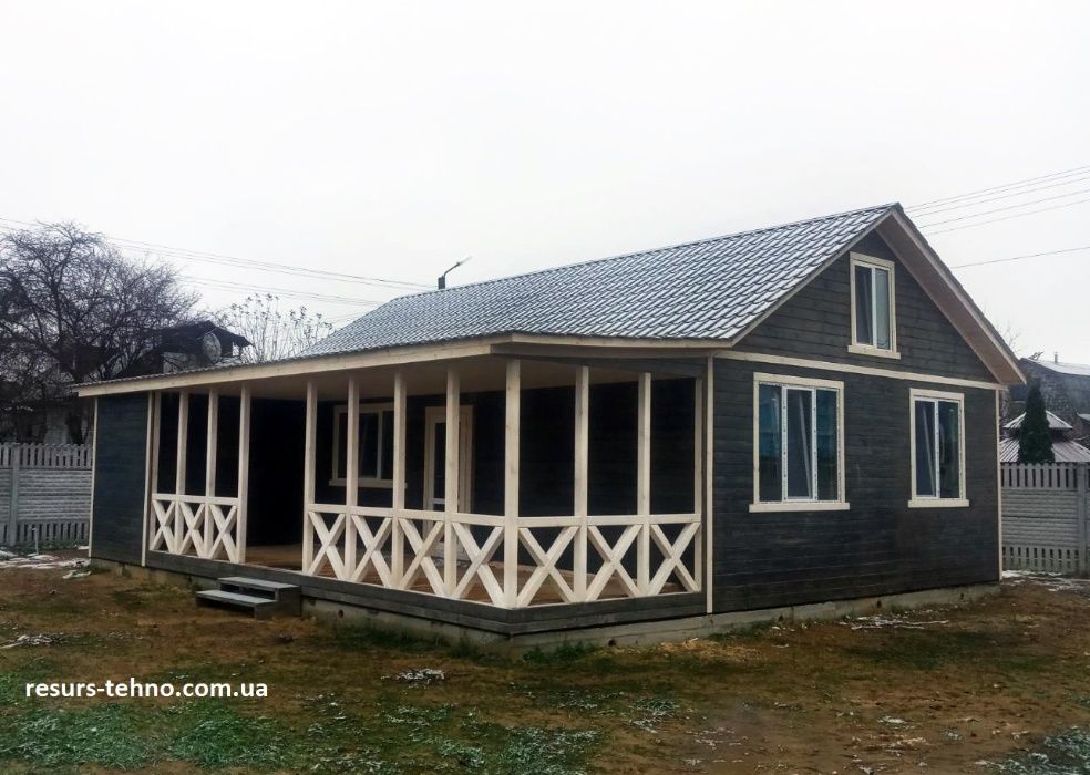 Модульні,каркасні будинки на замовлення.Утеплені для зими та літа.