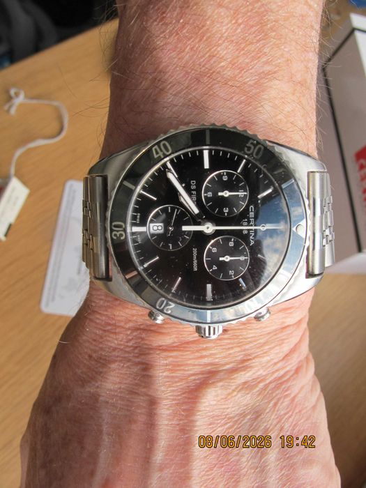 Certina DS First Ceramic Chronometer COSC | Kaliber ETA | Full Set + Dodatki | Stan Idealny