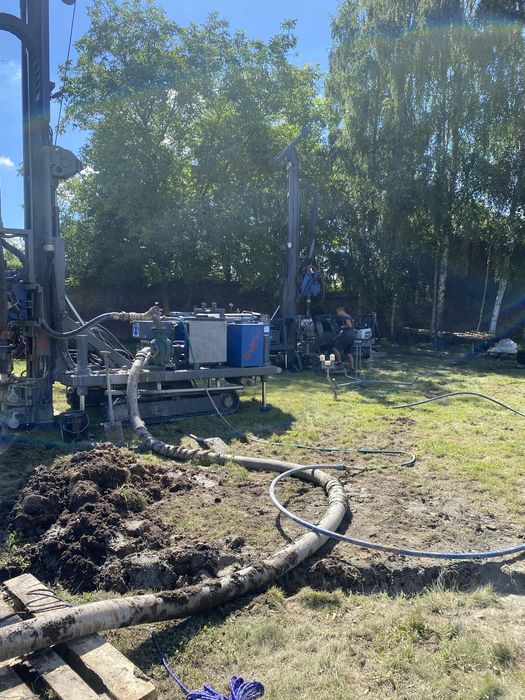 Studnię Głębinowe do 200 m Odwierty pod pompy ciepła