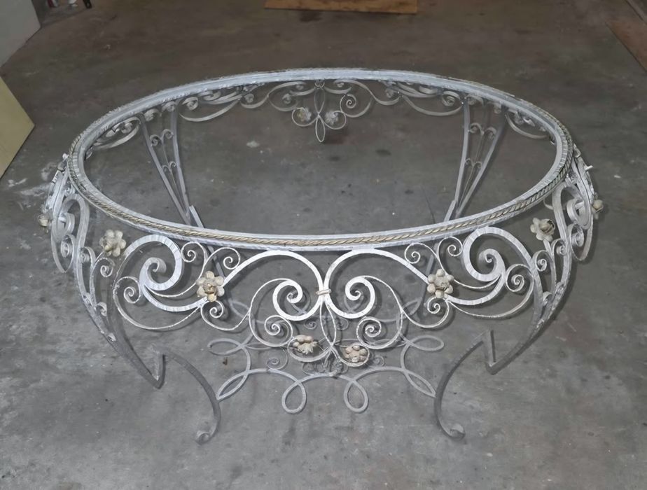 Vendo mesa ferro forjado
