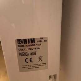 2 aquecedores elétricos HJM 1500W com garantia