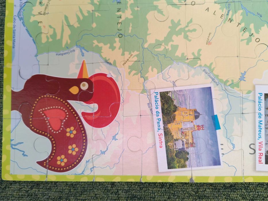 Puzzle À Descoberta de Portugal Clementoni