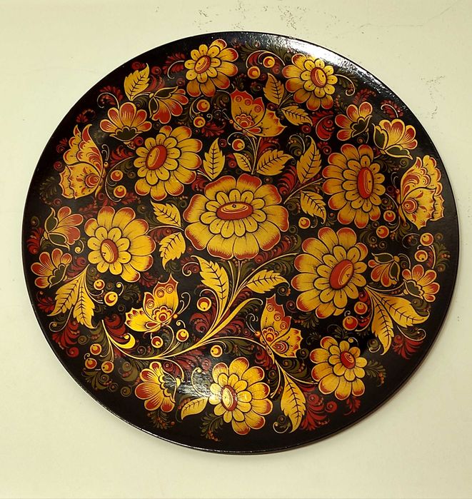 Lote de peças da União Soviética, algumas Khokhloma