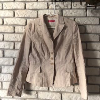 Kremowa marynarka na podszewce rozm. 38 Apriori