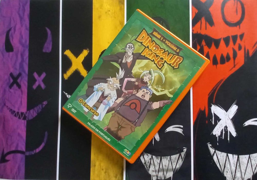 Dvd Infantil - Dinosaur King - O concurso