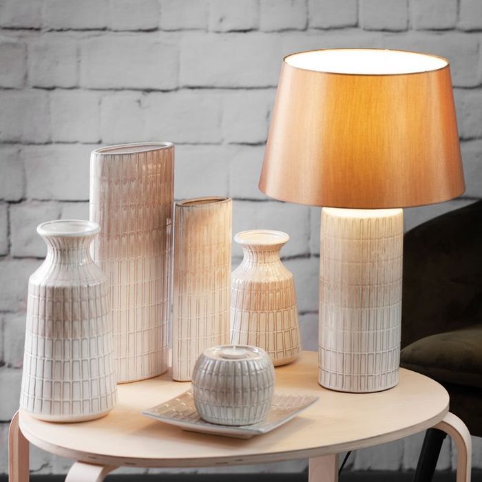 Patera ceramiczna 27x27x5 Edna kremowa beżowa