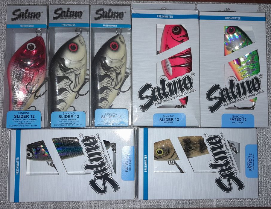 Salmo slider I fatso 12 tonące 7szt