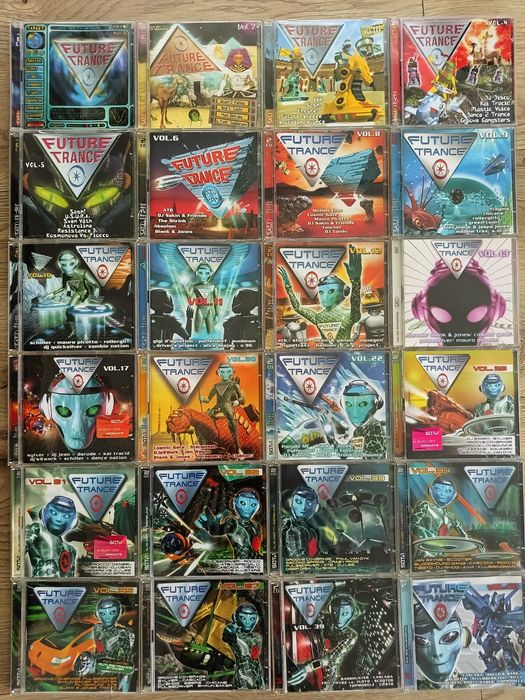Zestaw płyt CD Future Trance i Dream Dance rezerwacja