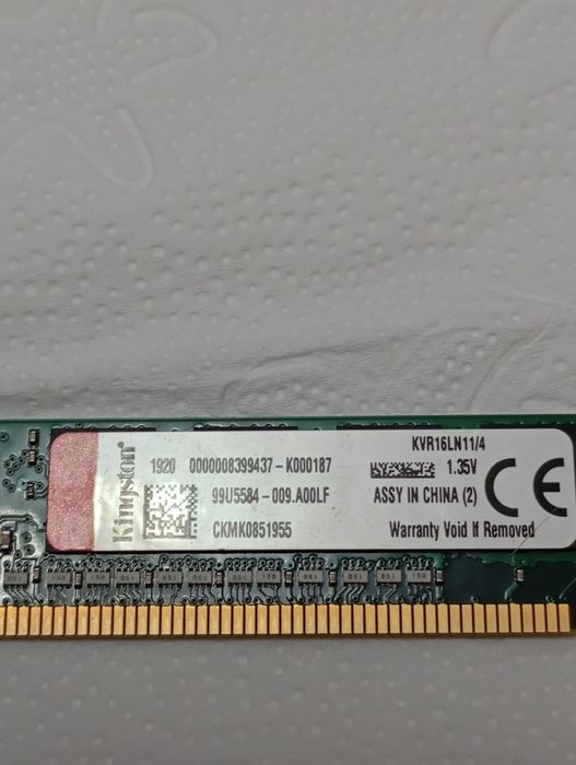 KVR16N 11/4 RAM Memory434772186424954883
