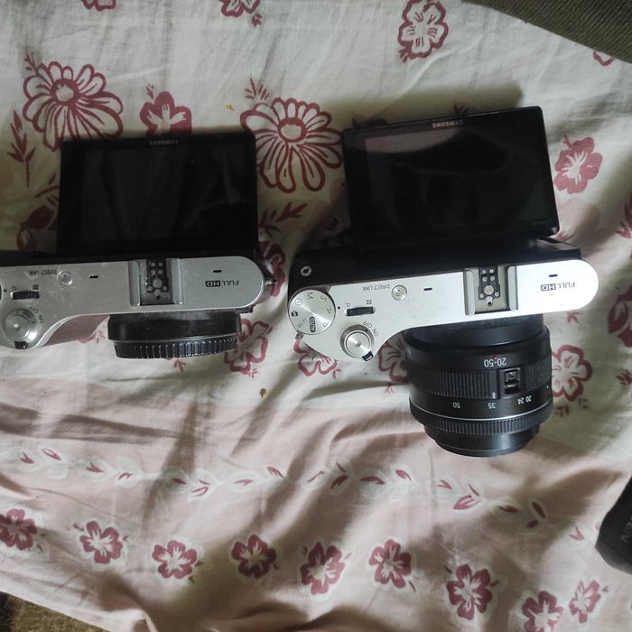 Samsung nx1 body Samsung nx30mm 2 Samsung nx300 16mm 2.4