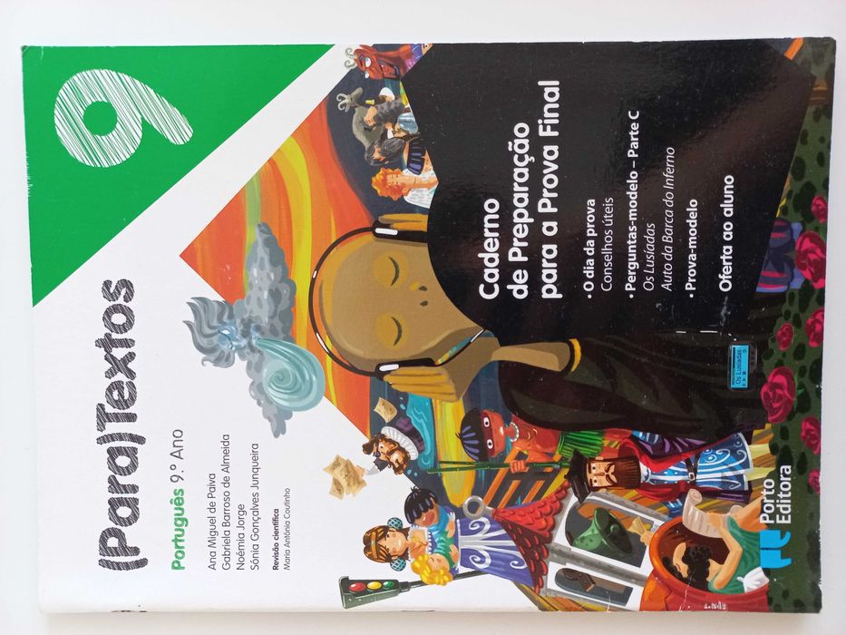 Caderno de Atividades de Português (Para)Textos 9º Ano + Oferta
