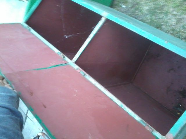 Baniak beczka  schowek metalowy