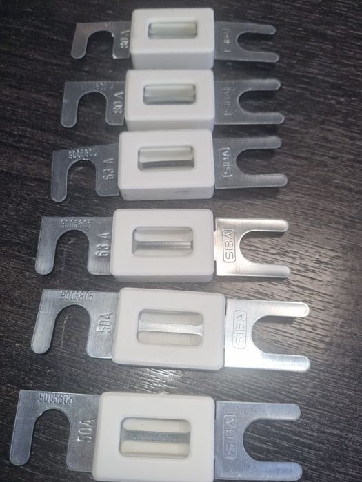 Bezpiecznik Siba 80VDC 50A, 63A, 80A, 100A, 125A, 160A