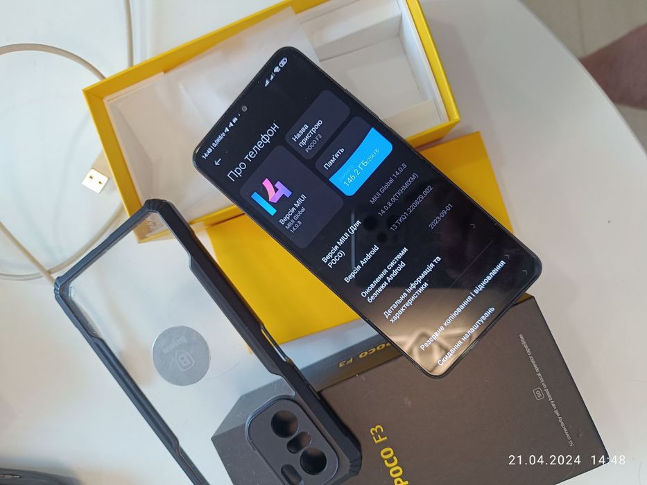 Poco f5, Snapdragon 7+ gen2, 12/256 gb