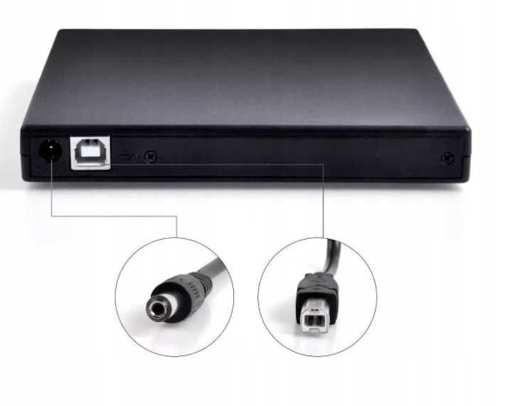 Napęd CD-R/DVD-ROM/RW zewnętrzny USB nagrywarka przenośny odtwarzacz CD DVD