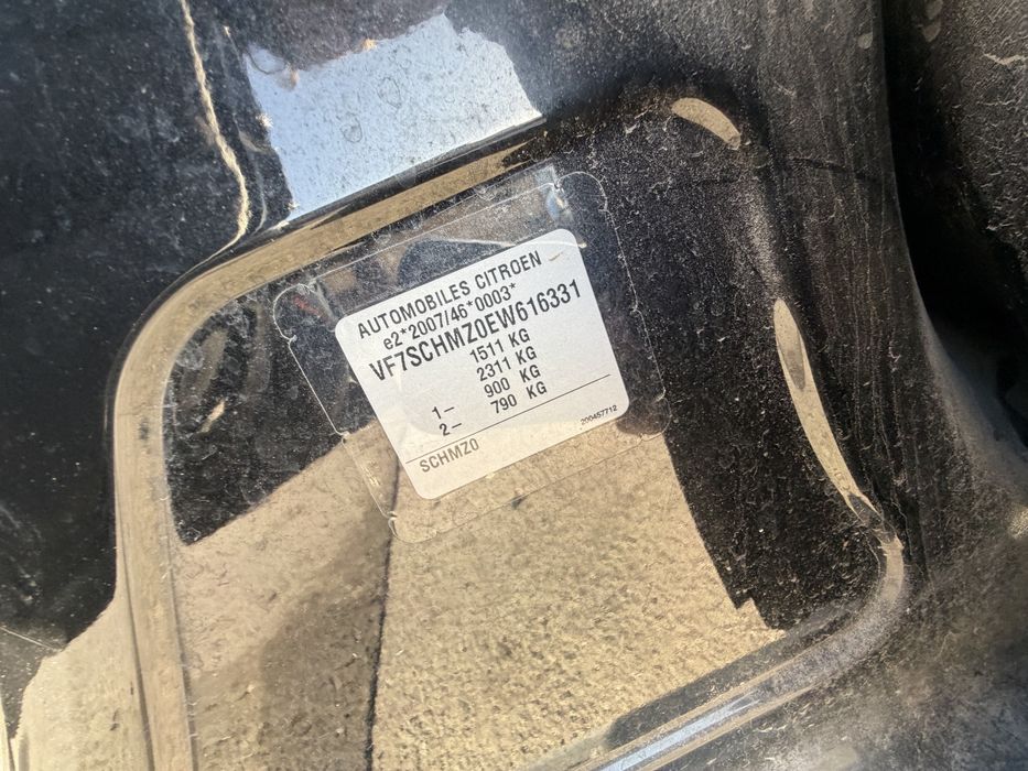Drzwi prawe Citroen c3 II KTV przód tył