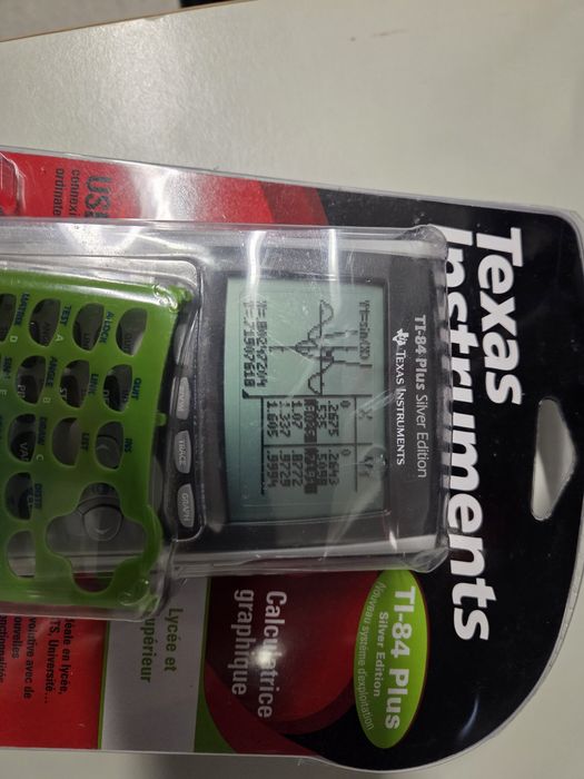 Calculadora gráfica Texas TI84 Plus Silver Edition - NOVA