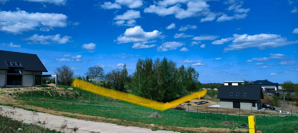 Malownicza budowlana działka Lublin Dożynkowa 1842m2