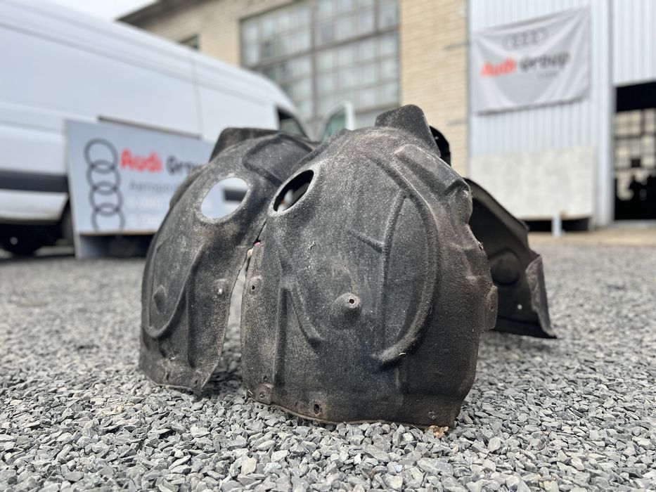 Передні Підкрилки Audi A6 C6 Підкрильники Подкрилки Рестайлінг