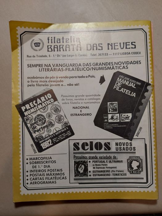 Lote 4 Revistas Vintage Filatelia Numismática