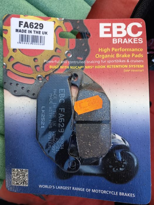 Pastilhas de Travão para Moto