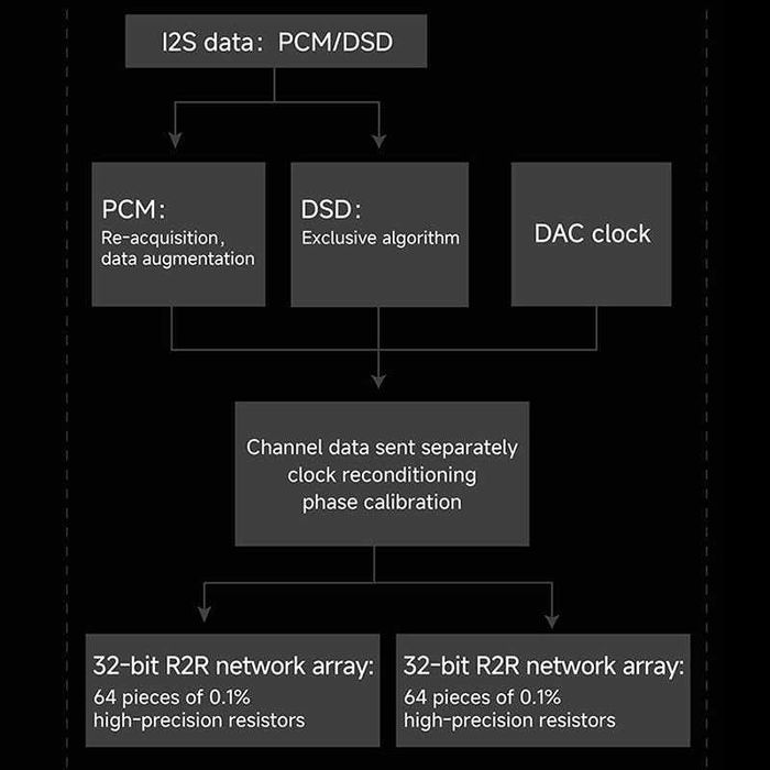 ‼️ Сменная логика, модуль xDuoo R2R DAC Card, для xDuoo XD05Pro, TA-32