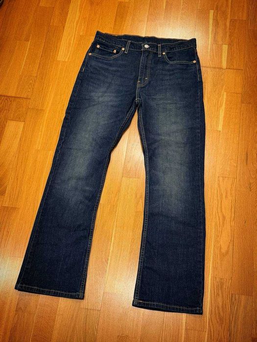 Levis low bootcut 527 dark blue