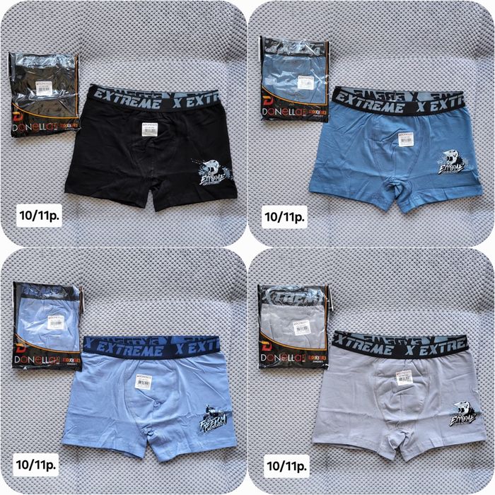 Труси боксери 10-15р. donella, трусики шорти підліткові, трусы турція