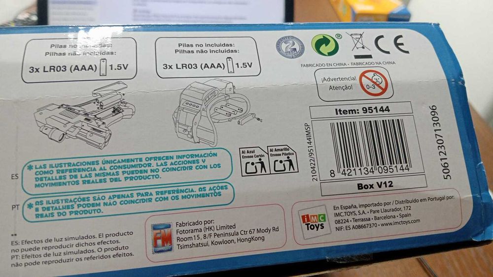 Jogo Interativo Alien Vision IMC Toys - Óculos 3D e Pistola Blaster (Ref. 95144)