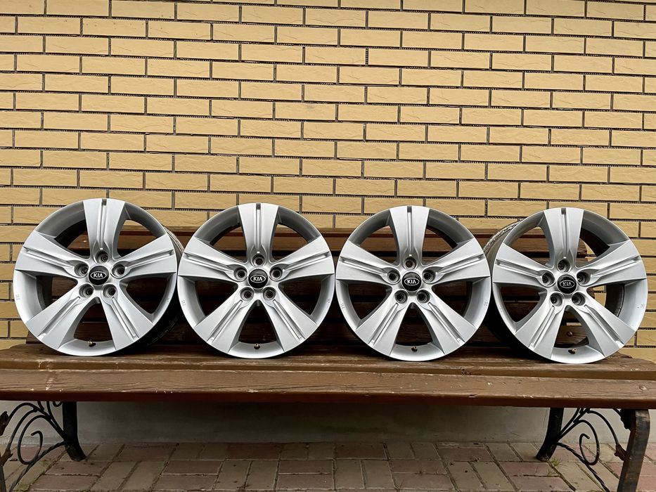Диски Оригінал R17 5.114.3 ET35 Кіа Хюндай Тойота Рено і тд