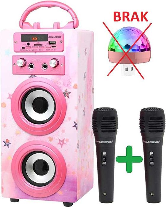 Dynasonic przenośny głośnik Bluetooth 3 generacji