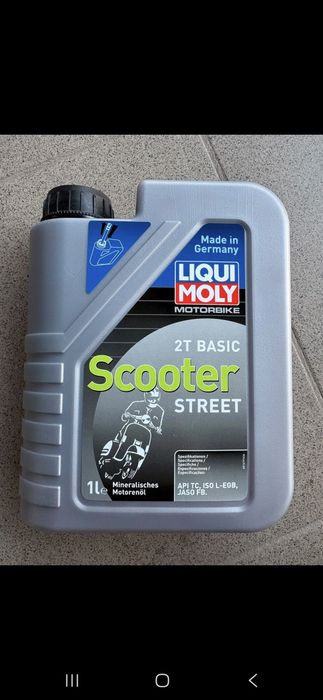 Mineralny olej silnikowy Liqui Moly Motorbike 2T Basic Scooter Street