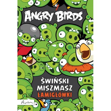 ANGRY BIRDS kolorowanka zagadki ŚWIŃSKI MISZMASZ łamigłówki NOWA