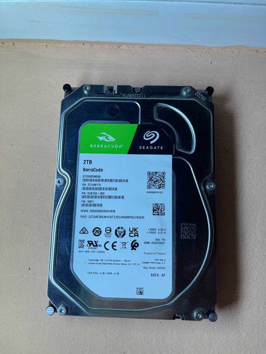 Жорсткий диск Seagate Barracuda 2TB | HDD 3.5" SATA