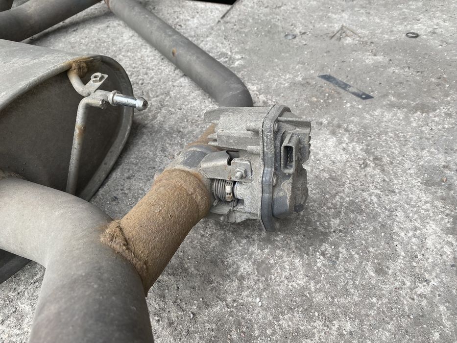 Выхлоп BMW X5 E70 4.8 с заслонками