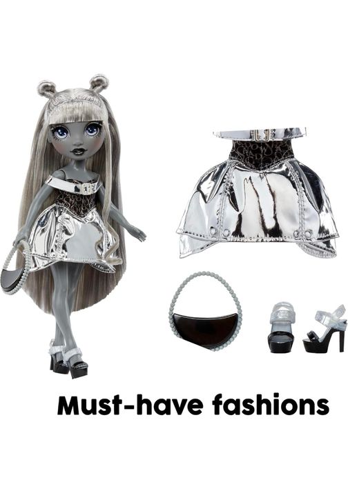 Rainbow High Shadow High Luna Madison- Grayscale