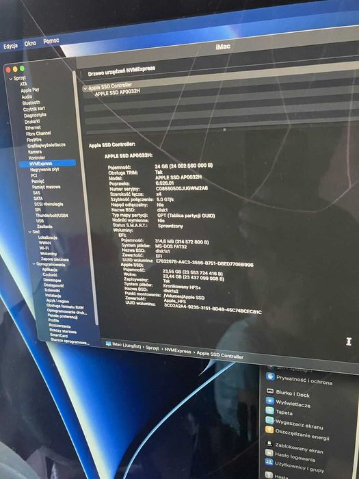 Komputer Imac 27 late 2015