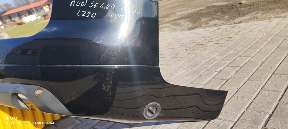 Zderzak Tył LZ9W Audi S6 4.2 Q 340 Manual Kombi 2000 Blask Gołdap
