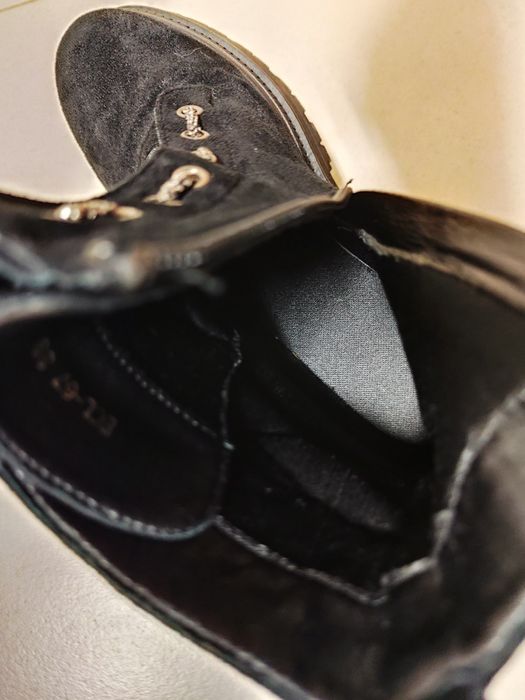 Botas pretas em camurça - Seaside (Novas - Tam. 38)