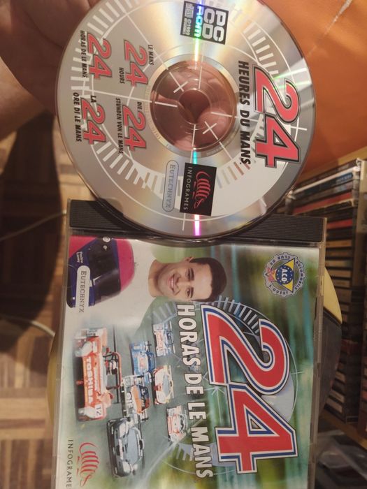 Jogo Pinball para Spectrum "Enchanted" / jogo 24hrs le Mans pc CD rom