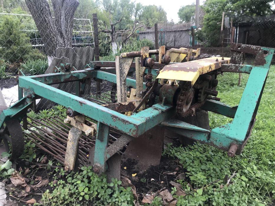 Картоплекопач двох рядний