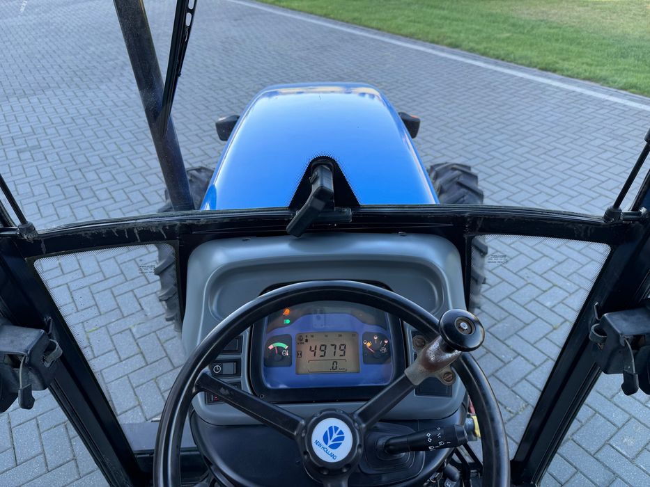 New Holland TN 75F Sprowadzony Klimatyzacja