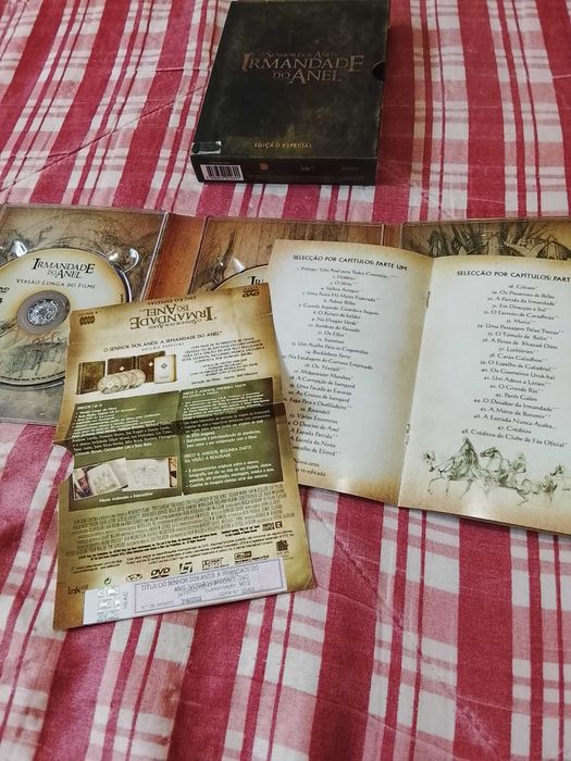 O Senhor dos Anéis - A Irmandade do Anel - Edição Alargada (4 Dvds)
